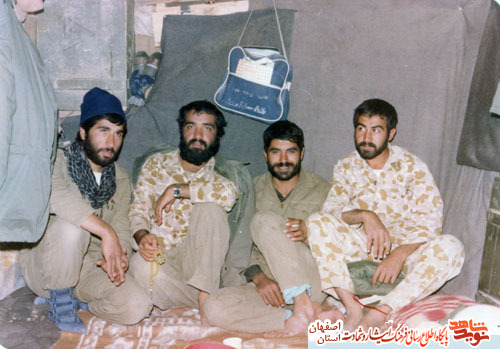 شهید جانباز فرمانده عملیات بیت المقدس دکتر شهید حبیب اله شریفیان+سه برادر شهید