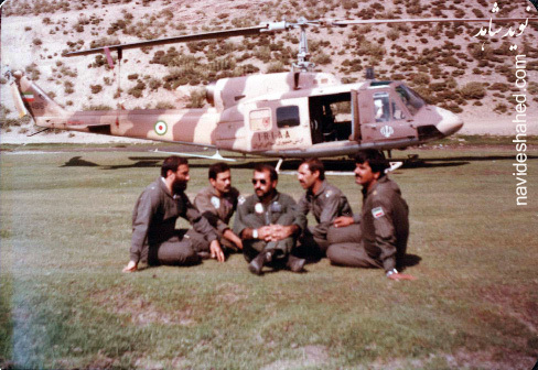 نجات 10 پرسنل هوایی با یک فروند هلی‌کوپتر تیربار شده/با دلداری حضرت امام خمینی (ره) روحیه گرفتم