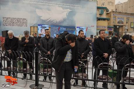 مراسم سراسری بزرگداشت شهدای هواپیمای اوکراینی+تصاویر