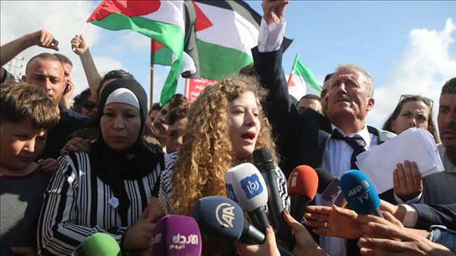 Israel imposes travel ban on Palestinian resistance icon Tamimi, family Israel imposes travel ban on Palestinian resistance icon Tamimi, family