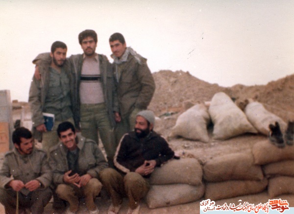 عکس دسته جمعی رزمندگان استان مرکزی