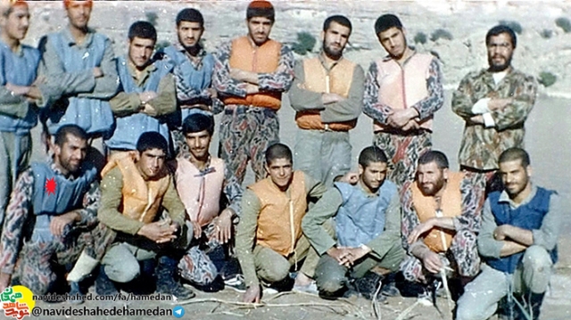 صوت/ نوای مداحی دوستان و همرزمان شهید احمد رضا احدی با ذکر نام شهید