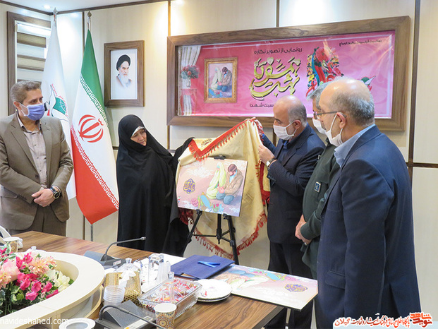 همسران شهدا همسفران بهشتی هستند همسران شهدا همسفران بهشتی هستند