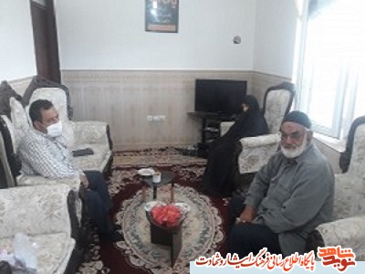 دیدار مسئولان بنیاد شهید و امور ایثارگران شهرستان فاروج با خانوادههای معظم شهدا و جانبازان سر افزار این شهرستان دیدار مسئولان بنیاد شهید و امور ایثارگران شهرستان فاروج با خانوادههای معظم شهدا و جانبازان سر افزار این شهرستان