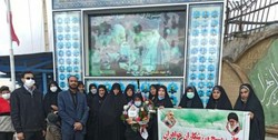 استقبال پرشور کرمانی‌ها از بانوی سی‌سختی