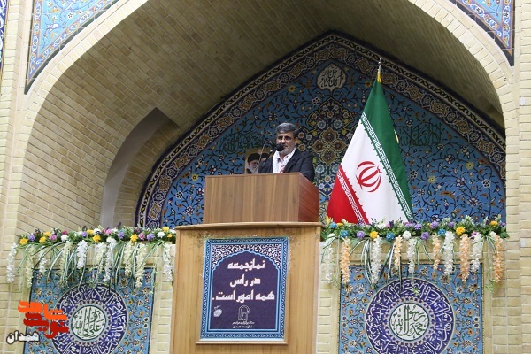 گزارش تصویری| حضور کارکنان بنیاد شهید در نماز جمعه