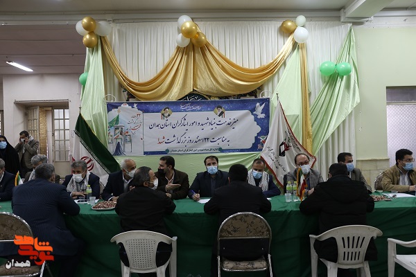 گزارش تصویری| حضور کارکنان بنیاد شهید در نماز جمعه