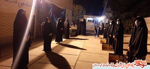گزارش تصویری/ برگزاری مراسم عزای حسینی به نیابت از شهدای کوهدشت