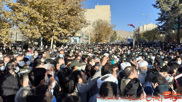 گزارش تصویری| تشییع و خاکسپاری شهید 