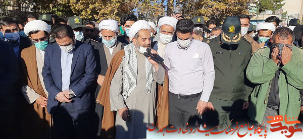 گزارش تصویری| تشییع و خاکسپاری شهید 
