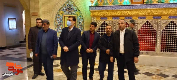 بازدید رئیس بنیاد شهید از مرکز فرهنگی و موزه دفاع مقدس همدان