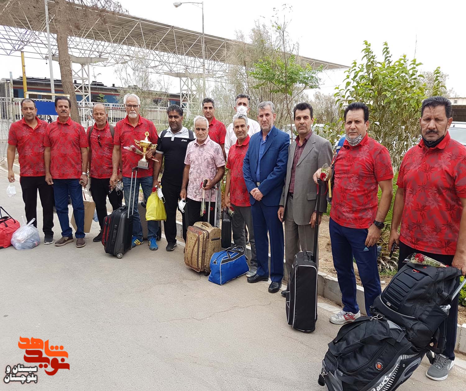 استقبال از تیم فوتسال ایثارگران و جانبازان استان سیستان و بلوچستان