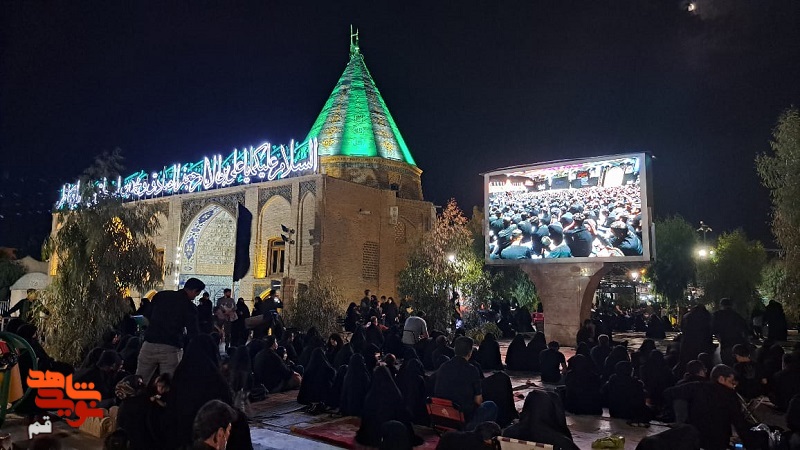 مراسم عزاداری سید سالار شهیدان در استان قم برگزار شد