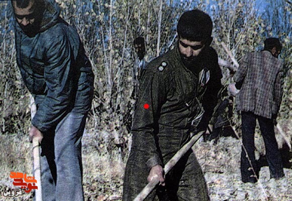 فیلم | عقاب آسمان در نبرد هوایی، کارگر در خانه مردم روستا