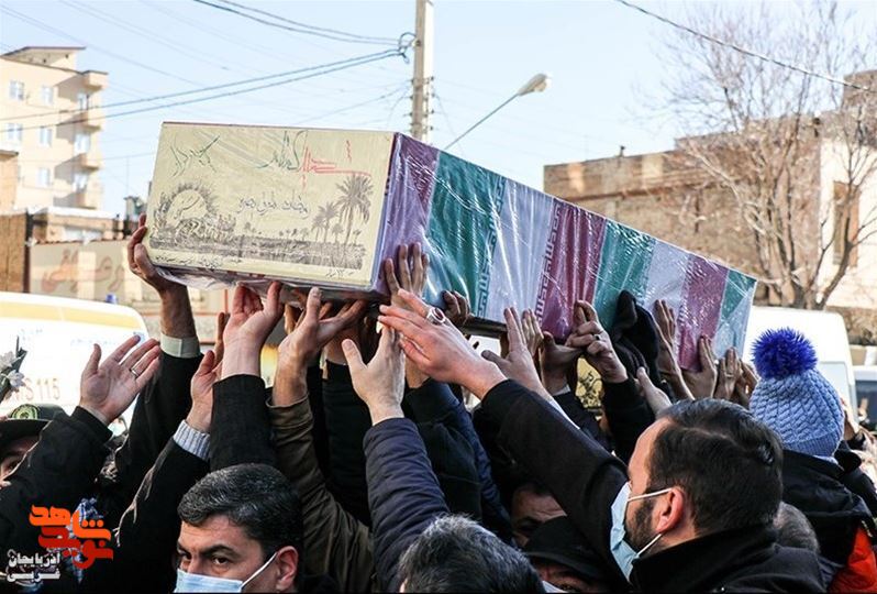 پیکر مطهر ۳ شهید گمنام در ارومیه آرام گرفت پیکر مطهر ۳ شهید گمنام در ارومیه آرام گرفت