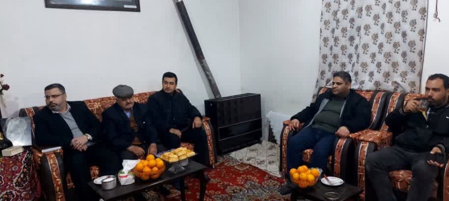 سرپرست بنیاد شهید شهرستان شیروان از والدین شهدا دیدار کرد