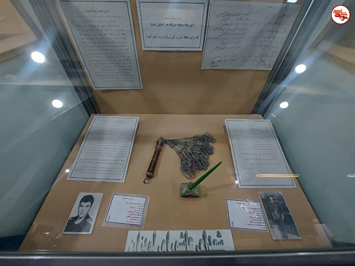 ساماندهی غرفه 6 شهید در موزه مرکزی شهدا