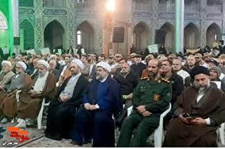 تصاویر/تجمع حماسی یوم الله ۹ دی در شهرستان بابل