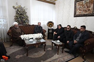 ابلاغ سلام رهبر انقلاب به ۳ تن از جانبازان ۸ سال دفاع مقدس