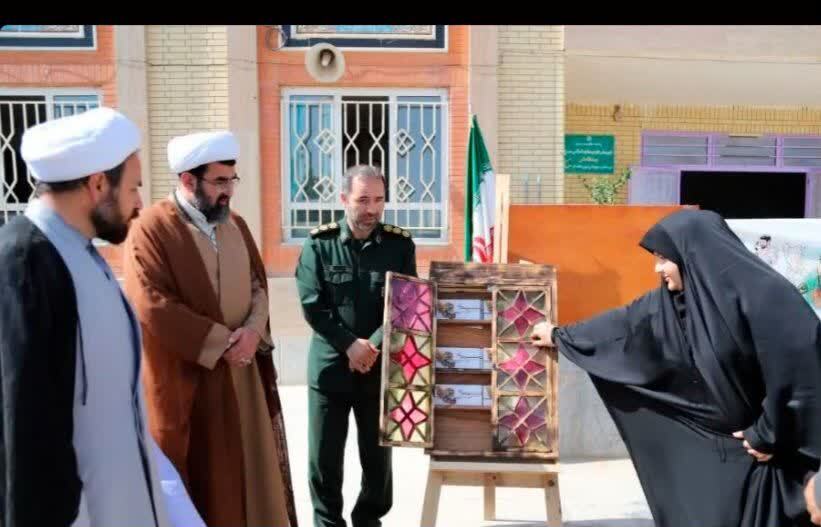 تصاویر/آیین رونمایی از نقاله‌خوانی و پرده‌خوانی شهدای شاخص خراسان شمالی