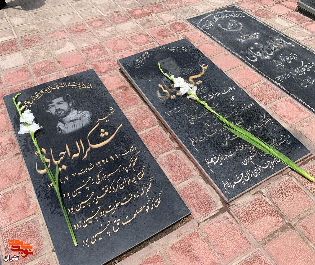 ادای احترام مدیرکل بنیاد شهید تهران به شهدای محله سبوکوچک