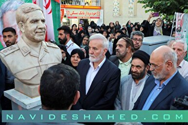 رونمایی از سردیس شهید اسکندری همزمان با سالروز فتح خرمشهر در شیراز