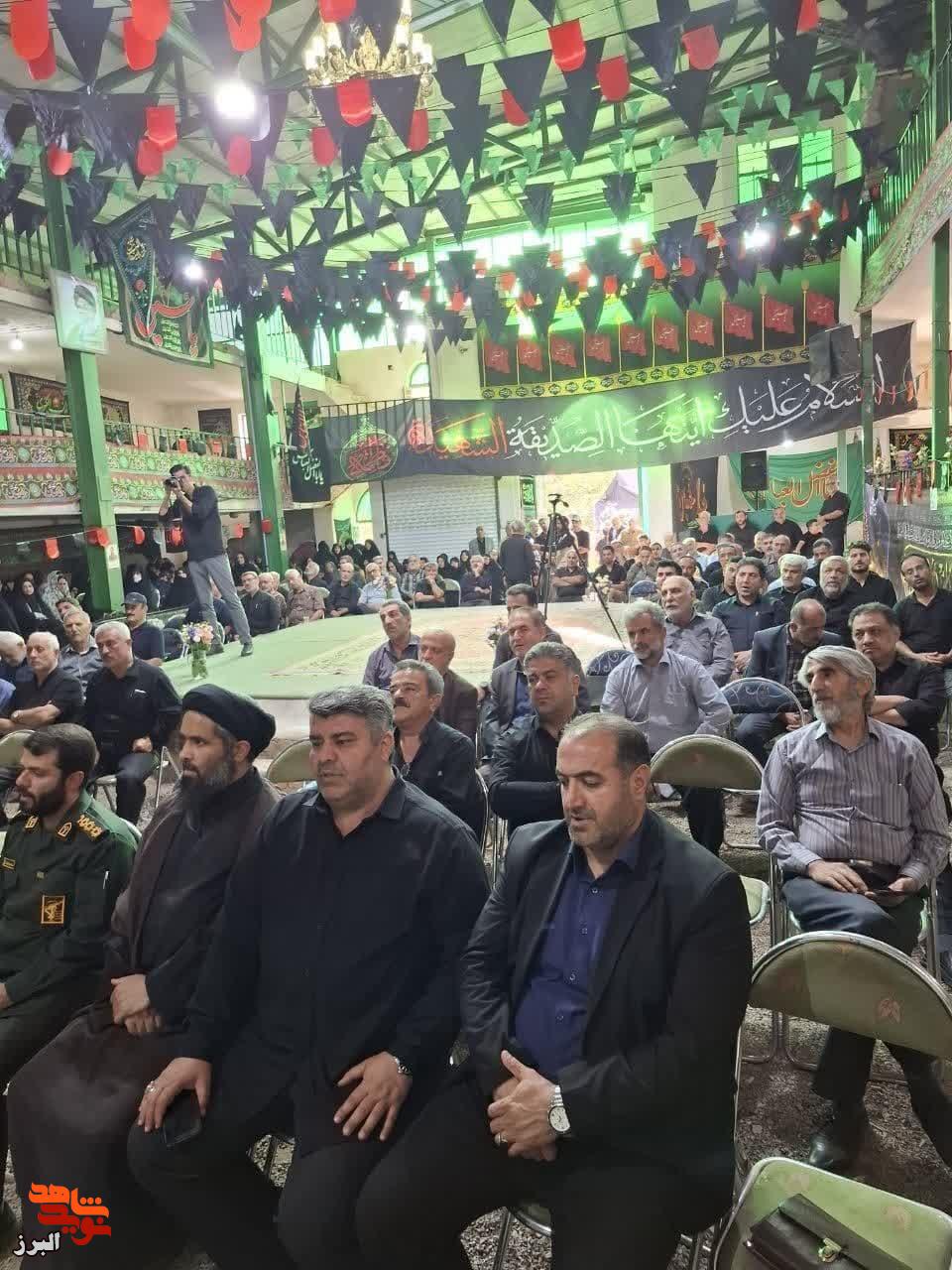 گزارش تصویری| برگزاری مراسم گرامیداشت سردار شهید «محمود باقری» در ساوجبلاغ