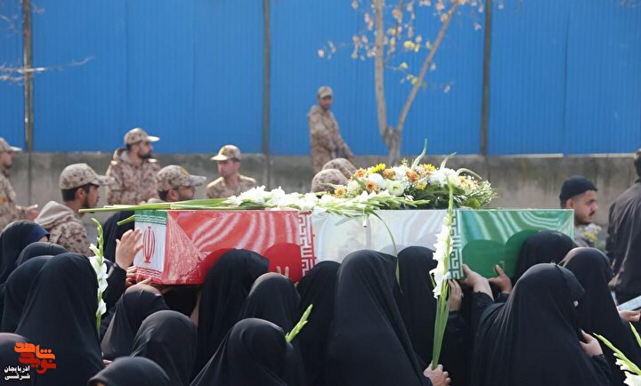 تبریز در آیین استقبال از شهیدان گمنام، صحنه‌اشک و افتخار شد