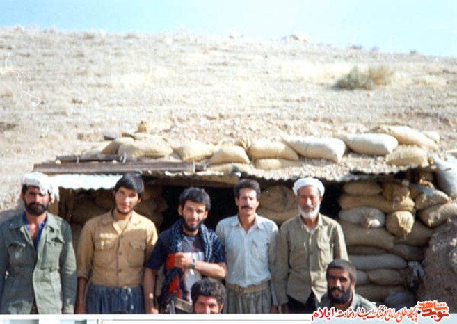 گلچینی از تصاویر رزمندگان ایلامی در مناطق مختلف عملیاتی مختلف در دوران دفاع مقدس