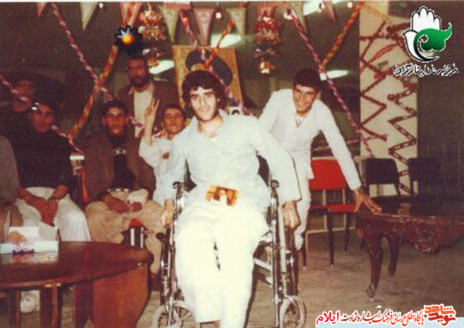 شهید علی خانزادی از شهدای بهیار استان ایلام