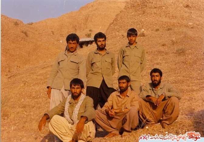 تصاویری از رزمندگان ایلامی در دوران دفاع مقدس