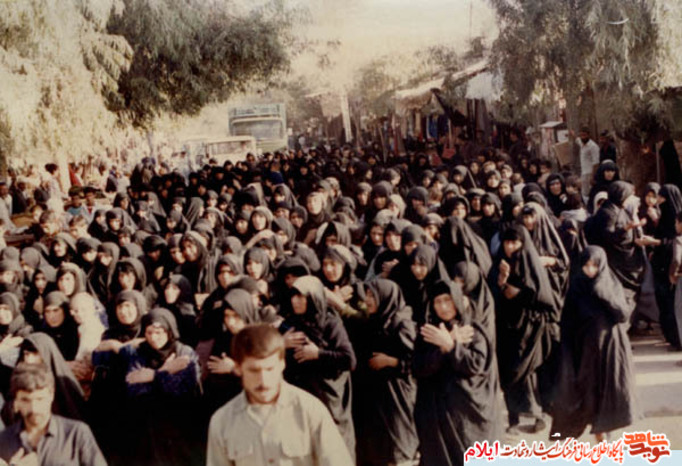 مراسم تشییع شهید «یاراله محمد میرزایی»