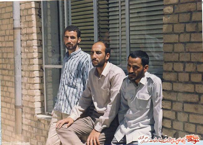 از چپ : رمضان رخشان - سید فضل الدین الطحی - فرج اله تفوی 