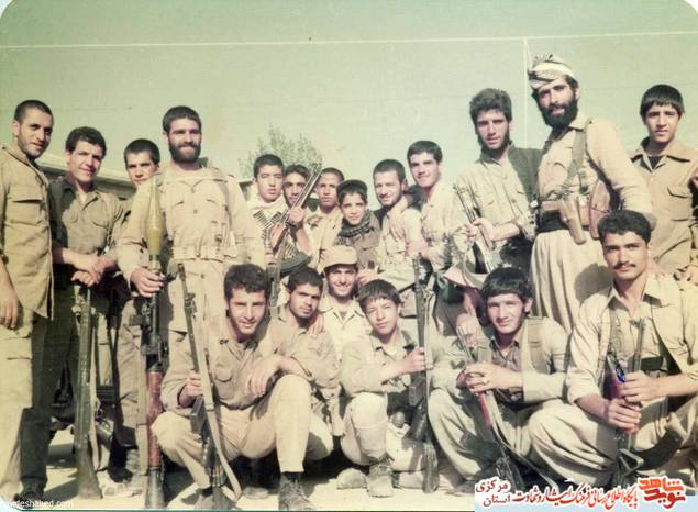 اعزام نیروی شهر بانه 1360 - گردان جنداله بانه