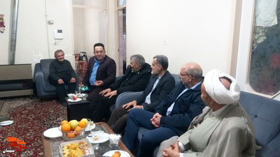 دیدار اساتید دانشگاه دامغان با خانواده معظم شهید والامقام داود عزیزی - هفدهم بهمن‌ماه ۱۴۰۱