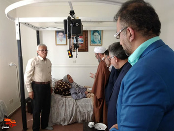 دیدار مسئولان دامغانی با مادر معزز شهید والامقام حسن خادمیان- دوم اردیبهشت‌ماه ۱۴۰۲ شهرستان دامغان