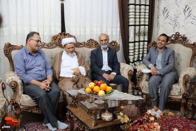 دیدار امام جمعه شهرستان مهدی‌شهر با جانباز سرافراز محمدعلی سادات‌حسینی- شانزدهم‌ اردیبهشت ۱۴۰۲ شهرستان مهدی‌شهر